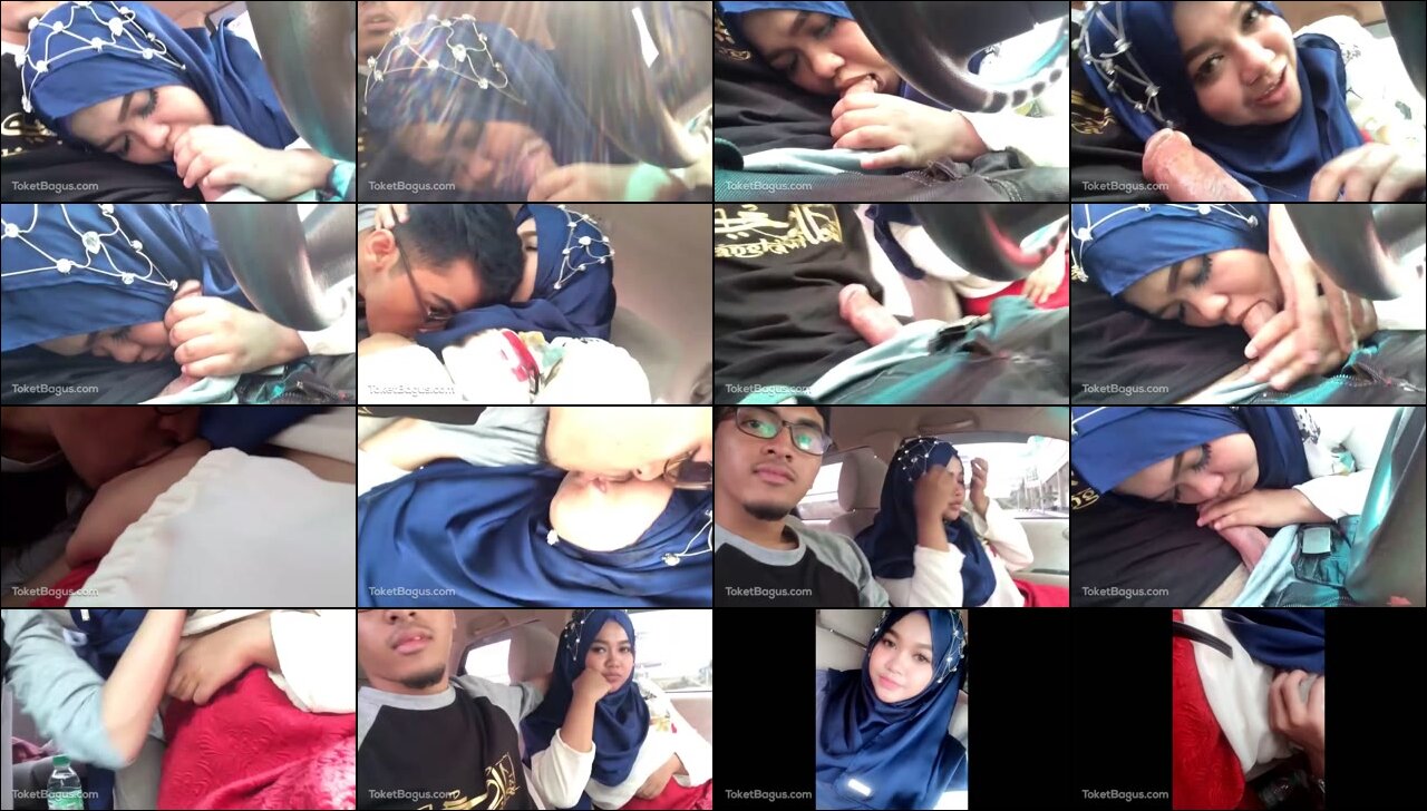 Sambil nyetir ibu guru nyepong peler